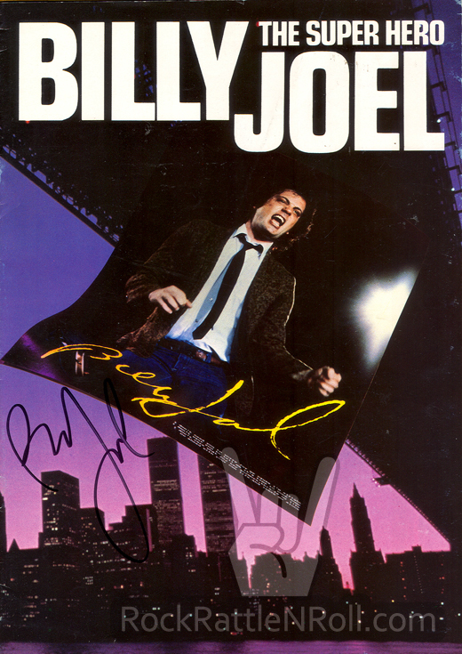Billy Joel - The Super Hero Japan Discovery Promo Book